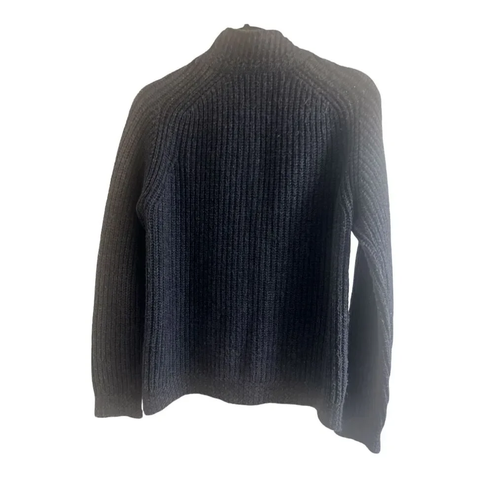 ✨Paolo Mondo Wool Blend Button Down Navy Sz Medium Cardigan✨